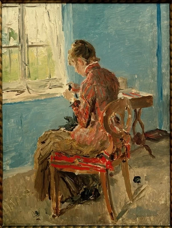 Sarta alla finestra, 1886
